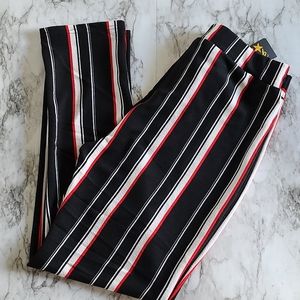 spark ankle slim leg pants size large